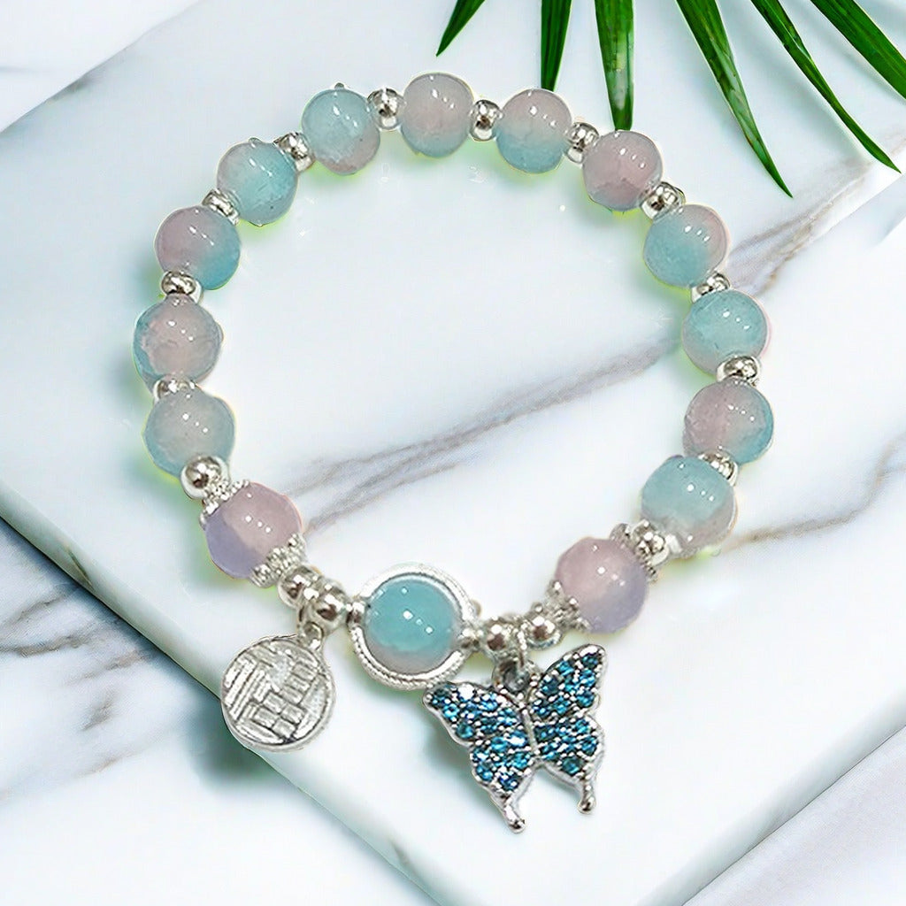 Butterfly Lucky Charm Bracelet